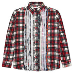 Ribbon Shirt - Red/White