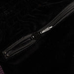 Velour Narrow Track Pant - Black FW21