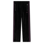 Velour Narrow Track Pant - Black FW21