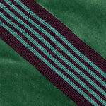 Velour Narrow Track Pant - Green