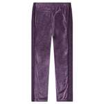 Velour Narrow Track Pant - Purple