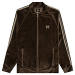 Velour R.C. Track Jacket - Brown