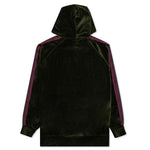 Velour Track Hoodie - Green