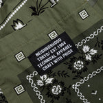 Bandana Chopped Short - Olive Drab