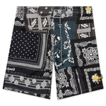 Bandana Shorts - Black