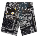 Bandana Shorts - Black
