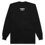 Bones L/S C-Tee - Black