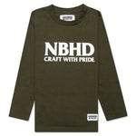 Kid's My Way L/S C-Tee - Olive Drab