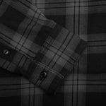 NEL Check SH L/S CO Shirt - Grey