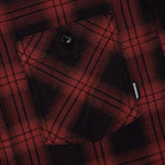 Nel Check SH L/S CO Shirts - Red