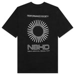 S/S FW 8 C Tee - Black