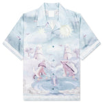 Silk Boxy Fit Printed Shirt - Multicolored