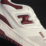 550 - White/Maroon