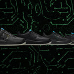 Air Force 1 (TD) - Black/Light Blue Fury