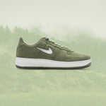 Air Force 1 Low Retro Green Suede - Oil Green/Summit White