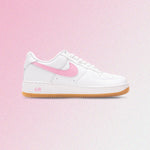 Air Force 1 Low Retro - White/Pink/Gum Yellow