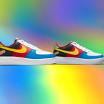 Nike x UNO Air Force 1 '07 - White/Yellow Zest/University Red