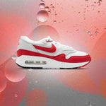 Air Max 1 '86 Original Women's Big Bubble - White/University Red/Light Neutral Grey