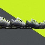 Air Max 95 OG (PS) - Black/Neon Yellow
