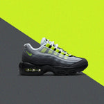 Air Max 95 OG (PS) - Black/Neon Yellow