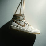 Air Jordan 1 Retro High OG Craft Vibrations of Naija - Sail/Pale Vanilla/Black