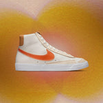 Blazer Mid 77 EMB Inspected By Swoosh - Phantom/Hot Curry/Pearl White