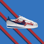 Cortez Basic Leather 'Los Angeles' - White/Game Royal/University Red