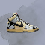 Dunk High 1985 SP "Acid Wash" - Lemon Drop/Black