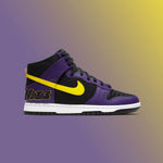 Dunk Hi Premium EMB - Black/Opti Yellow/Court Purple