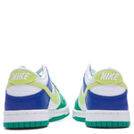 Dunk Low BG (GS) - White/Light Lemon Twist/Stadium Green