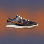 Dunk Low Retro Premium Tweed Corduroy - Midnight Navy/Ale Brown/Pale Ivory