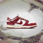 Dunk Low Premium Women's Team Red and White - White/Team Red/Coconut Milk