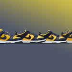 Dunk Low (PS) - Varsity Maize/ Midnight Navy