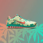 LeBron 9 Low "LeBronald Palmer" - White Lime/Bright Mango/New Green