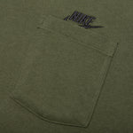 Premium Sportswear Essential Pocket T-Shirt - Rough Green/Black