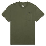 Premium Sportswear Essential Pocket T-Shirt - Rough Green/Black