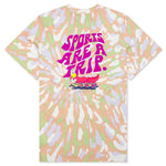 Sportswear Black Light Tie-Dye T-Shirt - Sail/Pink Oxford