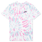 Sportswear Black Light Tie-Dye T-Shirt - White
