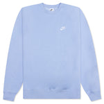 Sportswear Club Fleece Crew - Light Marine/White