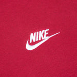 Sportswear Club Fleece Crew - Pomegranate/White