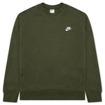 Sportswear Club Fleece Crew - Rough Green/White