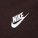 Sportswear Club Fleece Full-Zip Hoodie - Brown Basalt/Brown Basalt/White