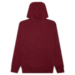 Sportswear Club Fleece Full-Zip Hoodie - Dark Beetroot/White