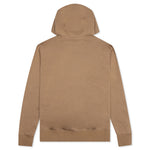 Sportswear Club Fleece Full-Zip Hoodie - Dark Driftwood/White