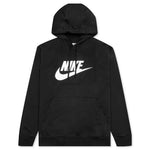 Sportswear Club Fleece Graphic Pullover Hoodie - Black/White