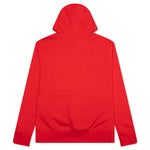 Sportswear Club Fleece Graphic Pullover Hoodie - University Red/White