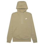 Sportswear Club Fleece Pullover Hoodie - Limestone/White