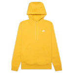 Sportswear Club Fleece Pullover Hoodie - Solar Flare/White