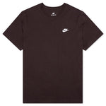 Sportswear Club T-Shirt - Brown Basalt/White