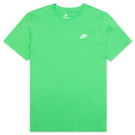 Sportswear Club T-Shirt - LT Green Spark/White